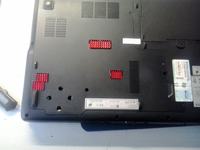 MSI CX620 - montaż radiatorów na sekcję zasilania w laptopie