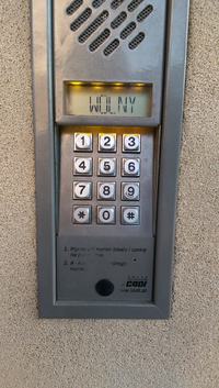 Replacement of entry phone in a block - Connection problem
