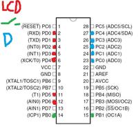 ATmega8A - problem z wyświetlaniem menu na LCD i obsługą przycisków
