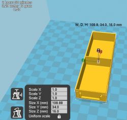 3D printable file resistor container