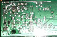Radio Philips AE5430, spalony wzmacniacz audio Radio Philips AE5430, spalony wzmacniacz audio