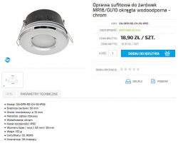 LED-y w łazience, jaka klasa ochronności, jakie przewody