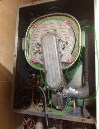 Windsor Termet: Cleaning Heat Exchanger - Accessing & Disassembling Elements (Red & Blue Nuts) Windsor Termet: Cleaning Heat Exchanger - Accessing & Disassembling Elements (Red & Blue Nuts)