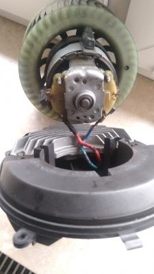 VW Passat B5 FL - Jak podłączyć dmuchawę "na krótko"