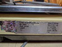 Jak przekonać urzędnika do legalizacji wagi CAS 15MX z 1993 bez pełnych danych?