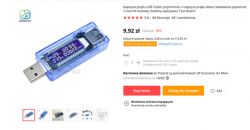 USB Tester pojemności akumulatorków - test/ recenzja/ opis