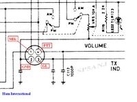Ham International 40 FM 40 FM - Dobry schemat podłączenia mikrofonu