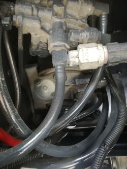 MAN TGA 480 E5 - Wskaźnik ciśnienia powietrza II obwod