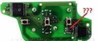 Peugeot 407 - Remote control in the key (3 buttons) - no resistor Peugeot 407 - Remote control in the key (3 buttons) - no resistor