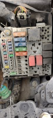 Fiat Panda 1.1 2008 r - Przekażnik wentylatora chłodnicy