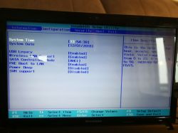 Lenovo G585 - Czarny ekran po wymianie na SSD Adata Premier Pro SP920