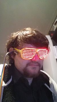 Podświetlane okulary szczelinowe