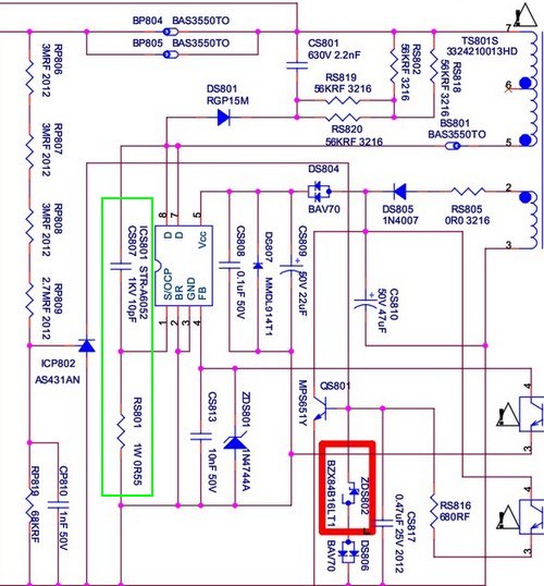 Bn44 00339b схема блока питания SAMSUNG UE40D6100 - Uszkodzony zasilacz - elektroda.pl