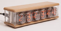 Zegar lampowy Nixie electroNIXclock pod lampy IN12 Zegar lampowy Nixie electroNIXclock pod lampy IN12