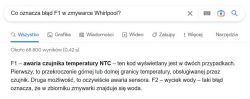 Nowa zmywarka Whirlpool WFO3T132 - Błąd F1, przyczyny i rozwiązania
