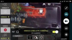 Endoskop USB ze sklepiku elektrody - prezentacja