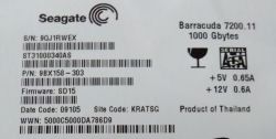 Seagate Barracuda 7200.11 1000Gbytes nie odpowiada - Odzyskiwanie danych z dysku