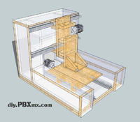 Frezarka CNC z płyty wiórowej/sklejki/aluminium