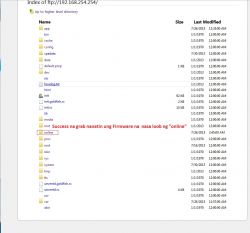 B593s-22 FTP SERVER - Can anyone help to access the folders on images