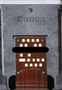 Canon mp210 - Kartridż po napełnieniu nie drukuje