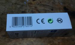 WS-05H1 Packaging with Barcode WS-05H1 packaging with barcode and certification marks.