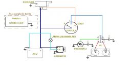 Brak zapłonu po podłączeniu kabli w Fiat 126p - szukam schematu elektryki