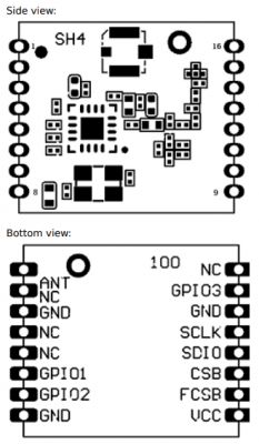 Tuya SmartLife Universal IR+RF WIFI REMOTE Control Smatrul PCB CODE S11-SH4-CBU-V2.4