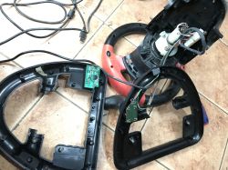 How a racing set is built - steering wheel and pedals for USB/Playstation and PS/2