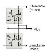 VW Golf III centralny zamek - Sch DOG 20v-2 SPiiD a centralny zamek