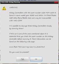 Seat Leon 1M - Jak usunąć błędy komputera po wymianie poduszek?