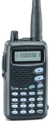 ICOM IC-A5 VHF Airband Porto Manual EN