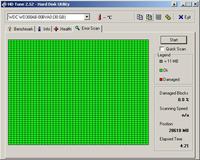 Dysk WDC WD300AB-00BVA0 (30GB) - długie skanowanie i błędy odczytu/zapisu danych
