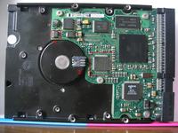 Seagate Barracuda IV 60GB ST360021A - uszkodzenie po odwrotnym podłączeniu molexa