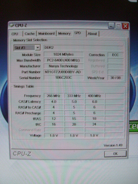 Problem z podkreceniem E2180 na plycie Gigabyte GA-945p ds3