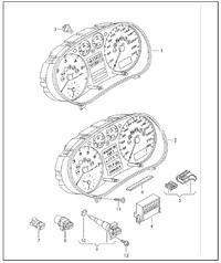 Seat Cordoba- brak podświetlenia zegarów