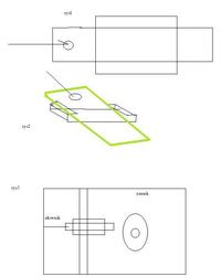 Corsa C '02r "dokładany" centralny w tylnej klapie