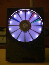HDDClock - clock from hard drive