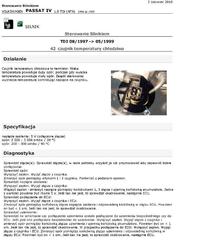 Passat TDI 1.9 130KM 01r-anglik szaroniebieski dym na zimnym