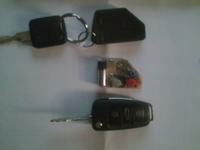 Audi 80 B4 przeróbka zwykłego kluczyka na kluczyk scyzoryk