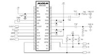 MAX7456 schemat podłączenia z ATmegą8 MAX7456 schemat podłączenia z ATmegą8