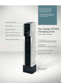 Siemens Charge CP700A 22 kW - stacja szybkiego ładowania EV, specyfikacja Siemens Charge CP700A 22 kW - stacja szybkiego ładowania EV, specyfikacja