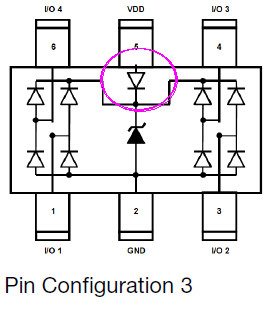 ESD with TVS diode array. is this diode for? | Forum for Electronics