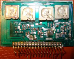 Wnętrze wzmacniacza Technics SU-V660 Wnętrze wzmacniacza Technics SU-V660