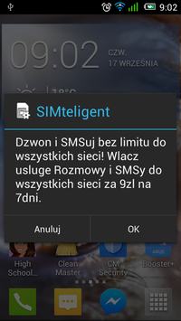 alcatel one touch pop c7 Pokazuje się wraz z dźwiękiem, który jest odtwarzany.
