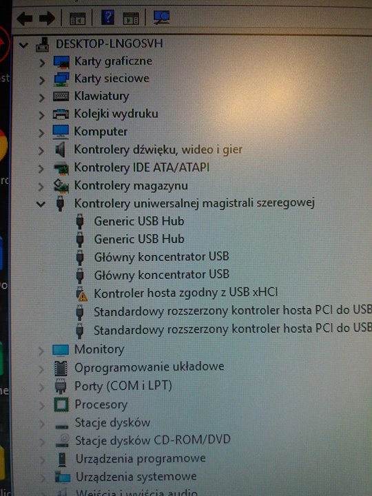 xhci usb host controller driver windows 10