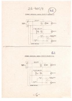 Zwrotnica do Tonsil ZG40C/201 - jaki schemat i parametry cewek?
