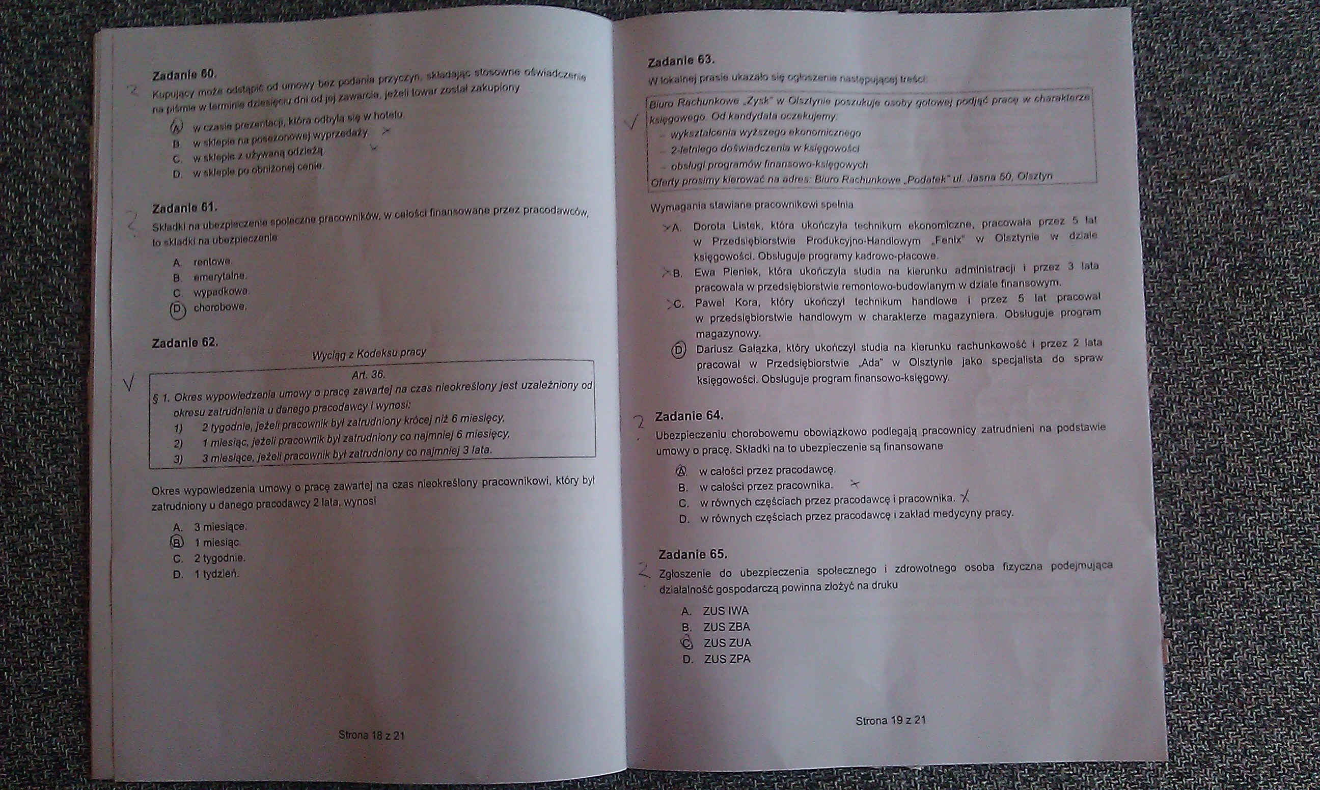 Egzamin Zawodowy Technik Informatyk E12 Egzamin zawodowy - technik informatyk 2012 - 2 - elektroda.pl