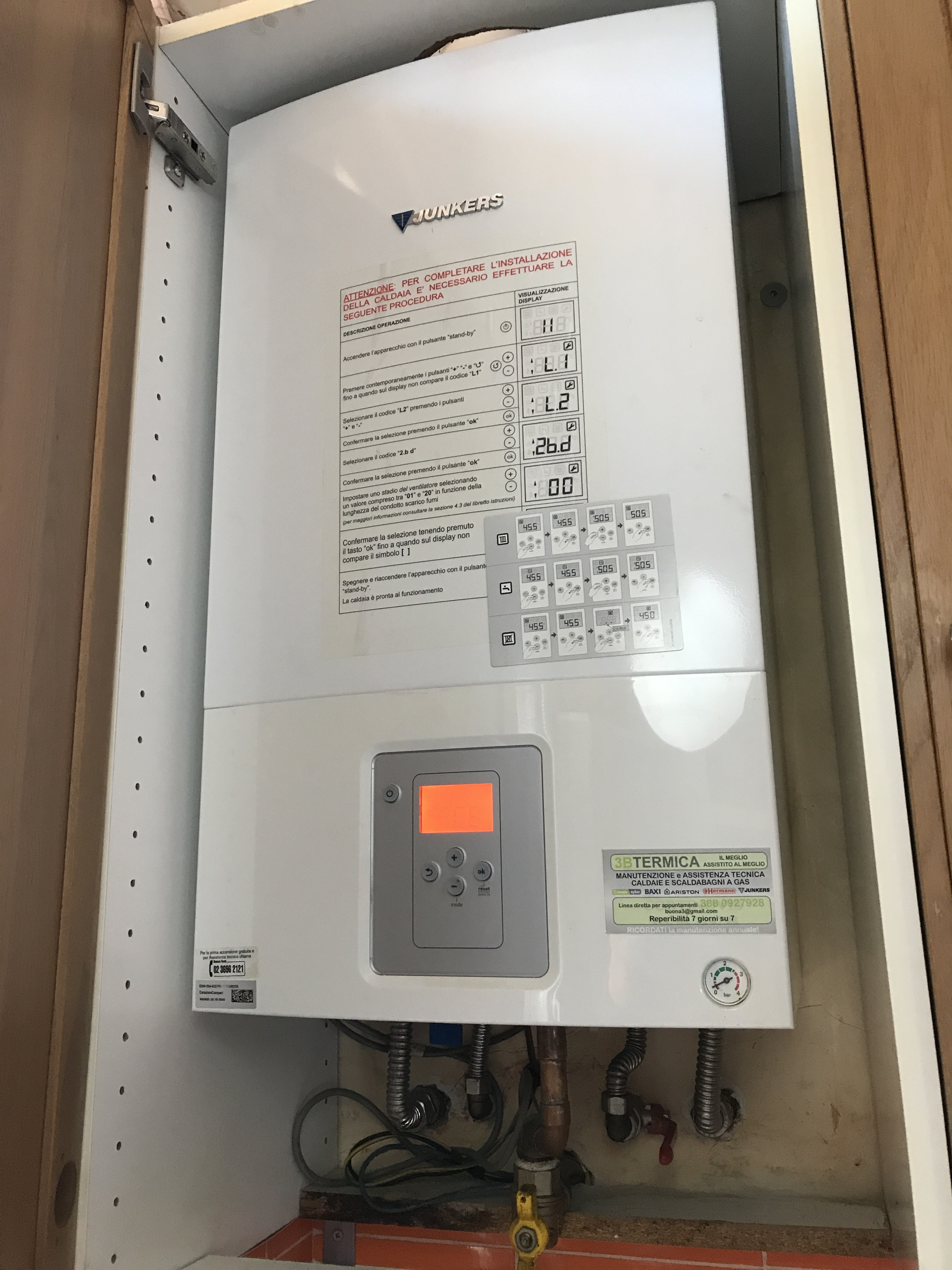 [Solved] Junkers Boiler No Hot Water, Repressurizing & Locating Taps