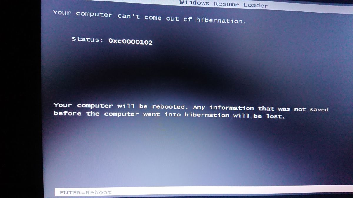 Laptop Lenovo nie wstaje z hibernacji i nie reaguje na klawisze BIOS