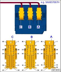 vw passat b7 2012 - BORDNETZ 3AA937087H gdzie znajdę sygnał od alternatora?